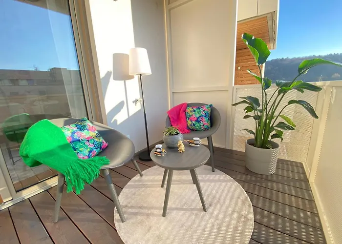 Apartment Stylische Mit Balkon Graz